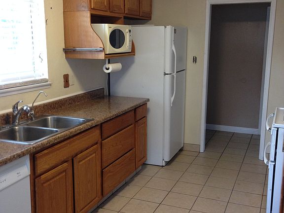Kitchen from side door