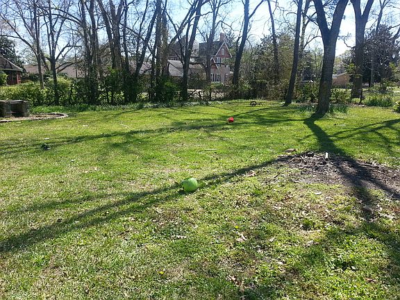 Large fenced-in backyard!