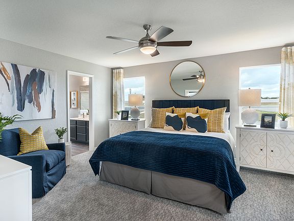 Plan 1780 Primary Bedroom
