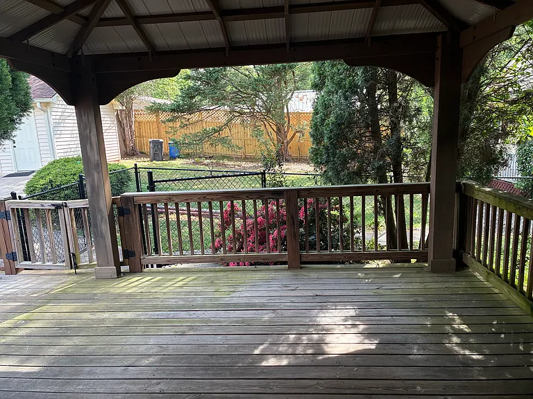 Covered deck