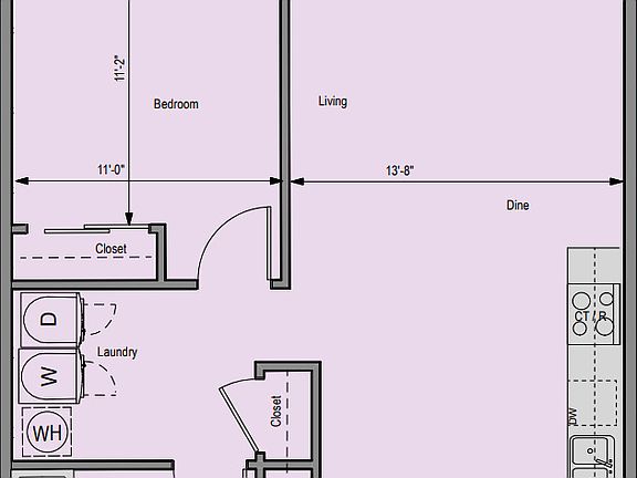 1 Bedroom 1 Bedroom
