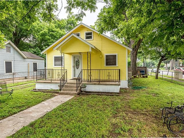 Great east Austin home close to Lady Bird Lake and Fiesta Gardens.   Oversized lot at 7,740 SF with commercial zoning  (CS-MU-CO-NP).  Two homes are on this property and both are leased month to month.