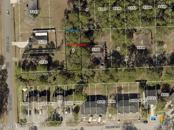 0 CHERYL ANN Lane, Jacksonville, FL 32244
