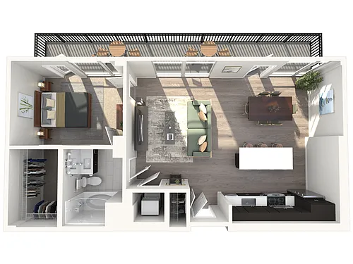 Floor plan A08