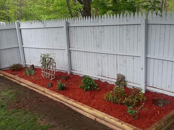 Raised Bed Fenced Yard