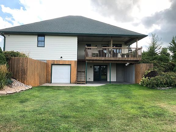 Overhead door to storage