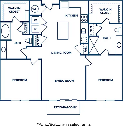 2 Bedroom | 2 Bath | 1090 SF 2 Bedroom | 2 Bath | 1090 SF