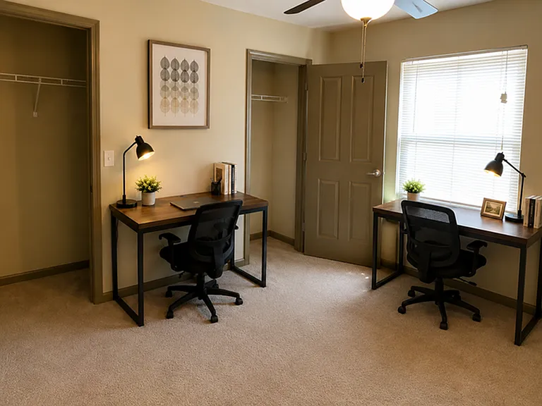 Study Room with Bathroom Study Room with Bathroom