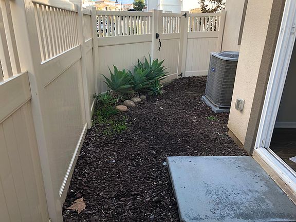 Front patio.