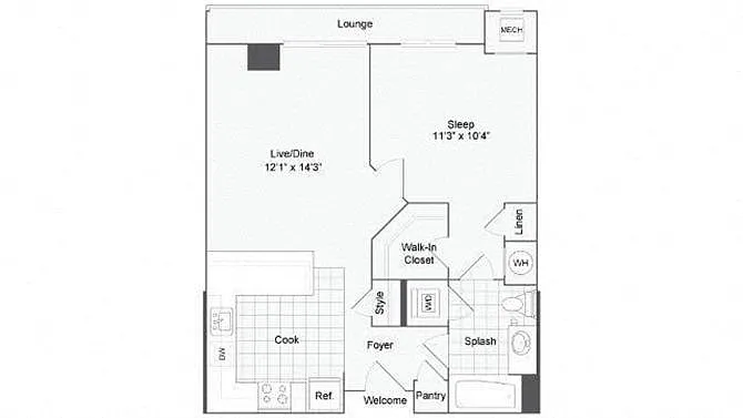 Floor plan Albany