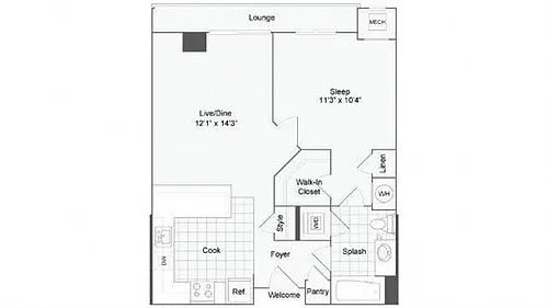 Floor plan Albany