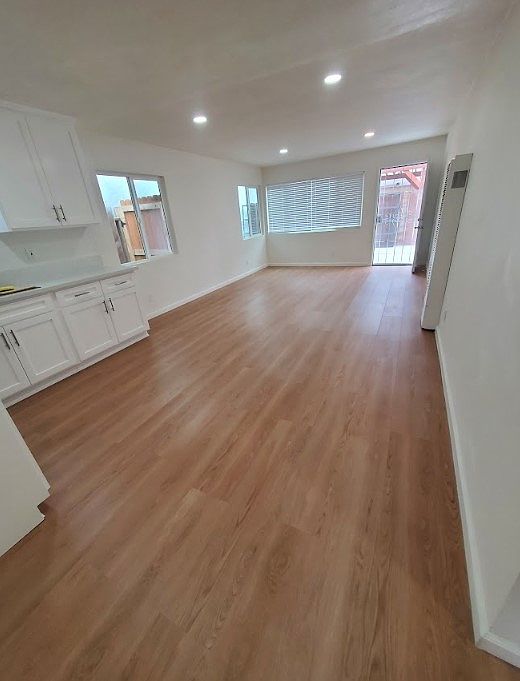 View of living room from kitchen