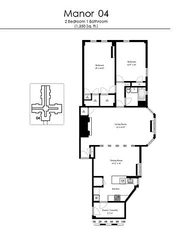Floor plan B3P