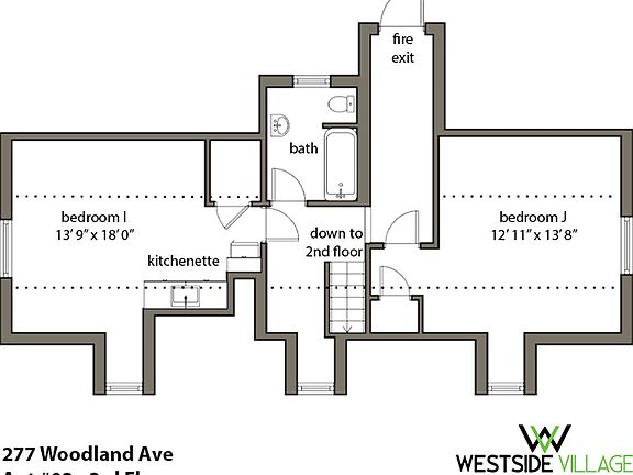 2nd image of 277 Woodland Dr APT 2