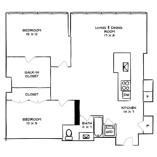 Floor plan Wallace