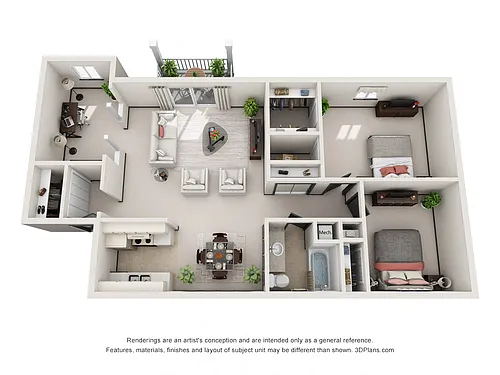 Floor plan Halstead