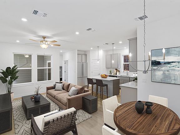 Living Dining Kitchen