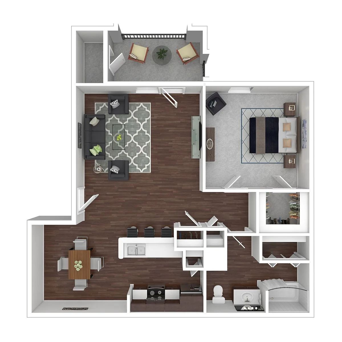 Floor plan Amhurst