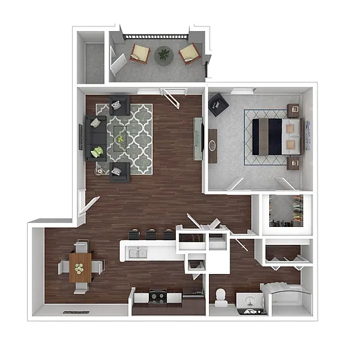 Floor plan Amhurst