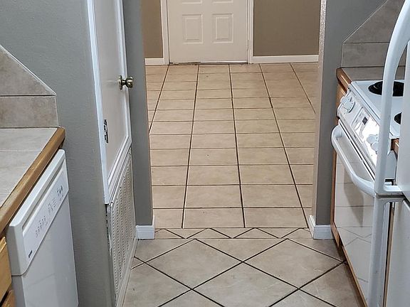 Kitchen view to dining