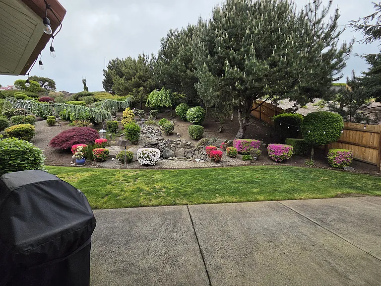 Landscaped Yard in Back/Private