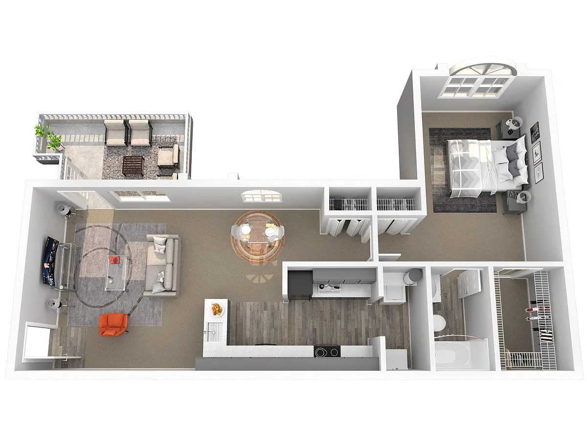 Floor plan Penthouse Premier