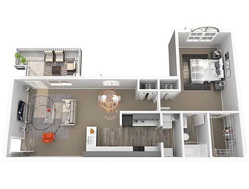 Floor plan Penthouse Premier