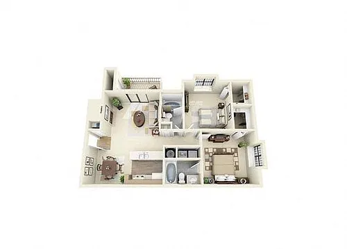 Floor plan B3