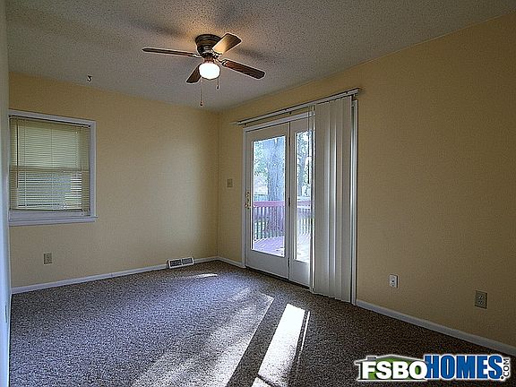 Sunroom / Dining Room with Access to Deck