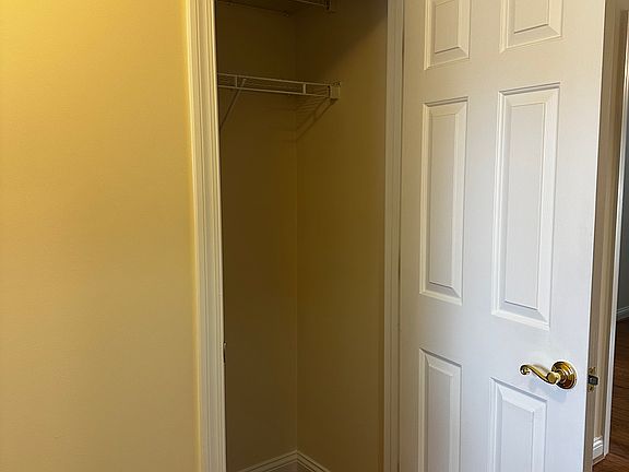 Coat closet by the front door, additional storage