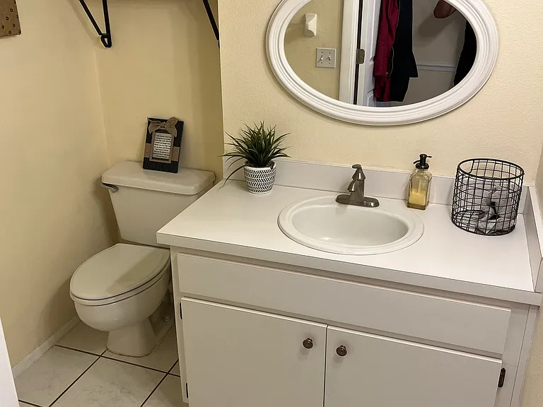 Half bath downstairs