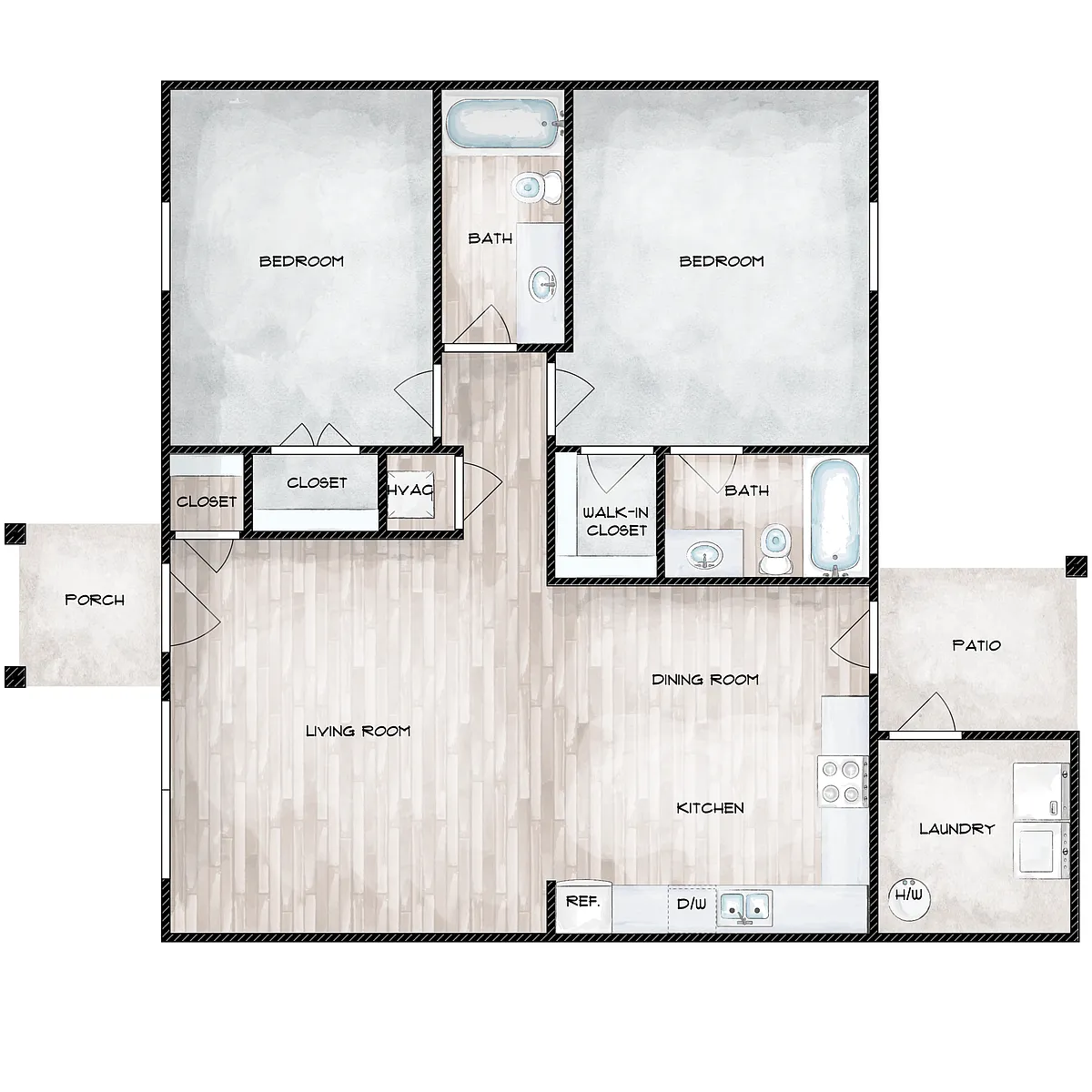 Floor plan B01