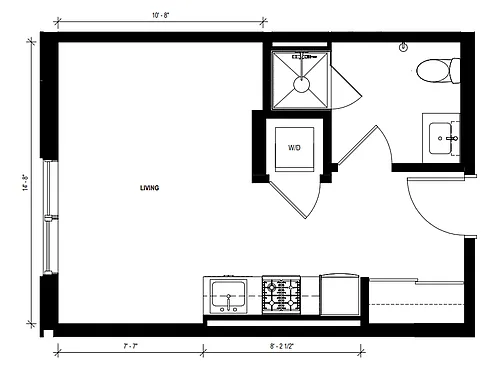 Floor plan A20