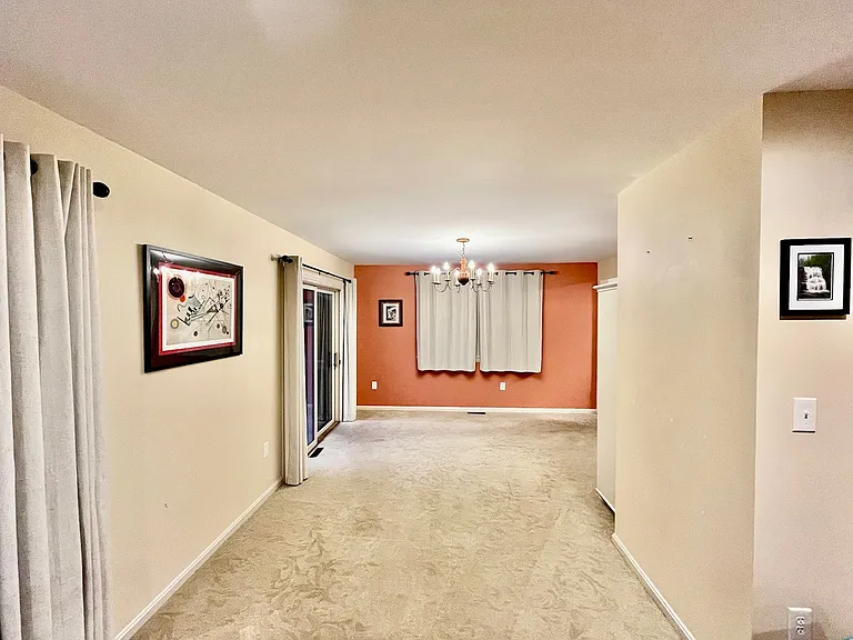 dining room connected to family room