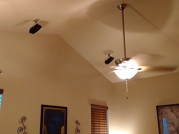 Ceiling Fan & Surround Sound