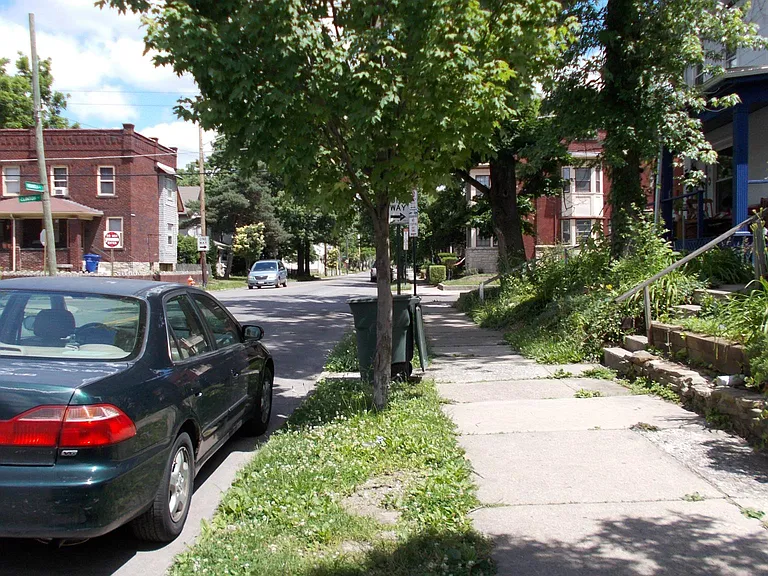 view of Indianola outside 2430 Indianola