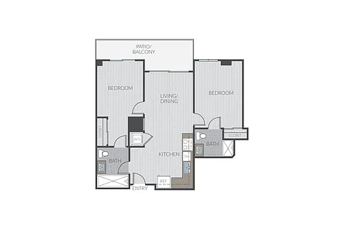 Floor plan Plan 2B