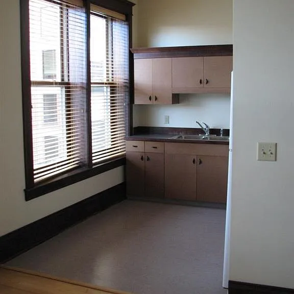Large Windows with Blinds