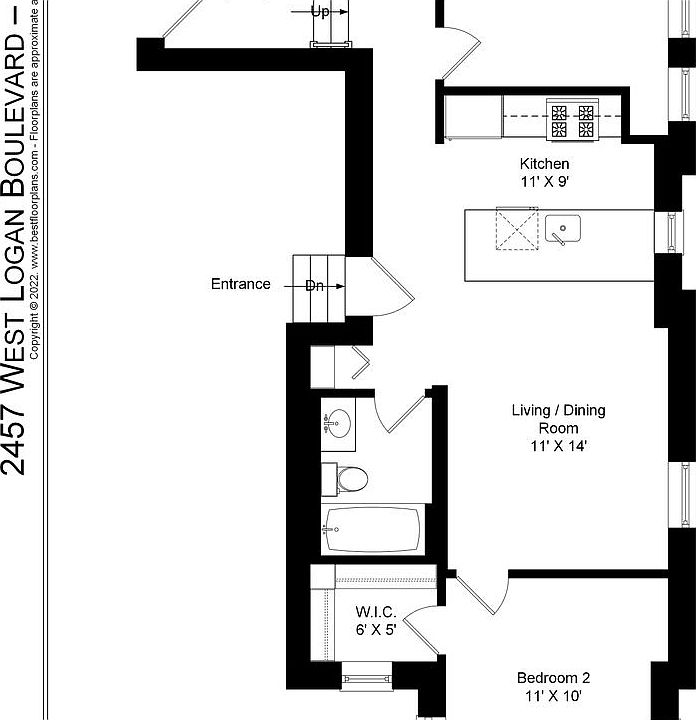 1st image of 2457 W Logan Blvd #G