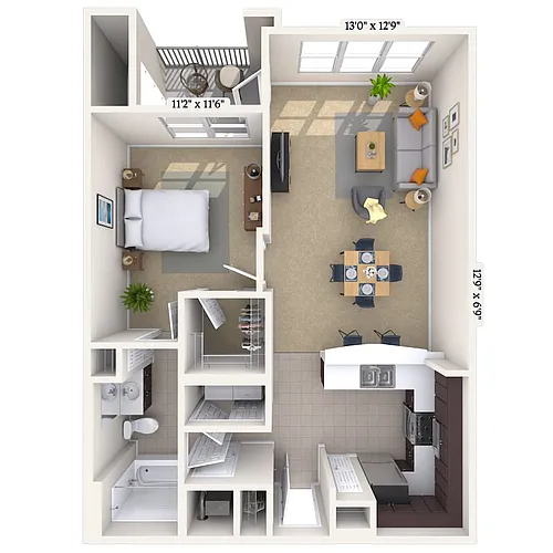 Floor plan Palladian
