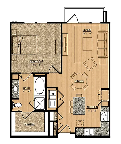 Floor plan Lily