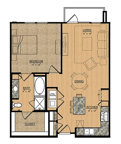 Floor plan Lily