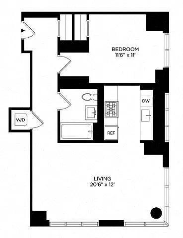 Floor plan 1CF West