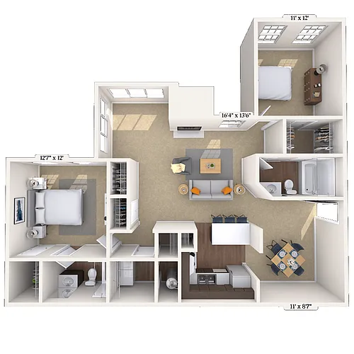 Floor plan Wentworth