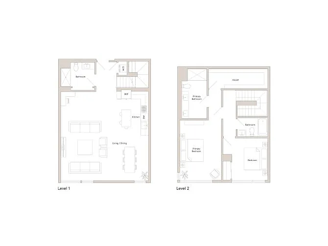 Floor plan B24 - Townhome