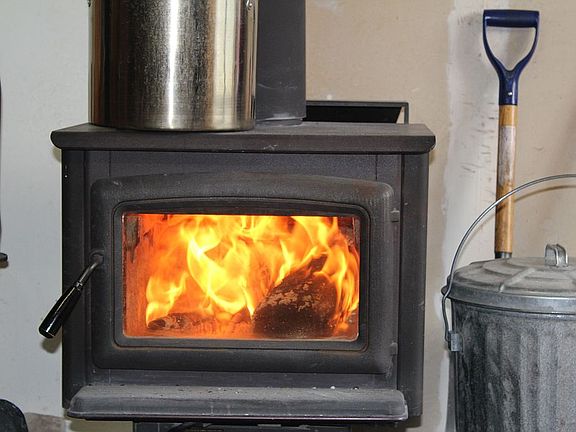 wood burning stove 