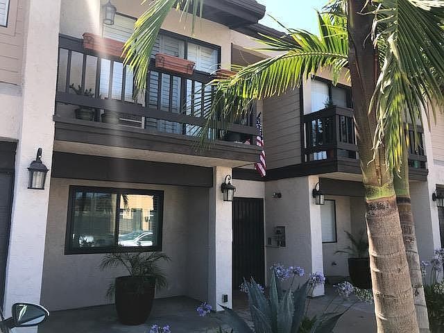 Front entrance and balcony