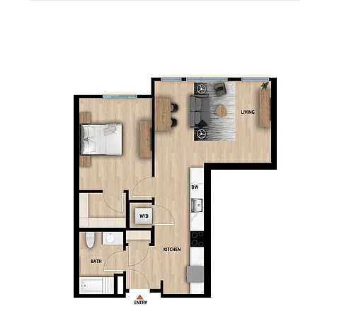 Floor plan A6