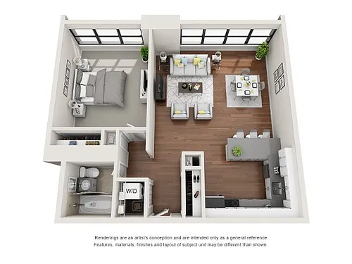 Floor plan 1B