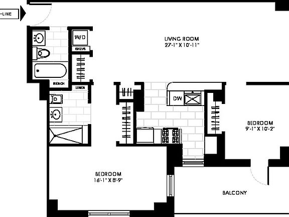 3rd image of 784 Columbus Ave APT 1P